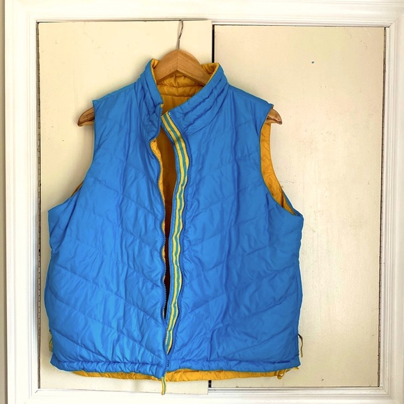 Coldwater Creek Fully Reversible Down-filled Puffer Vest - Picture 1 of 6
